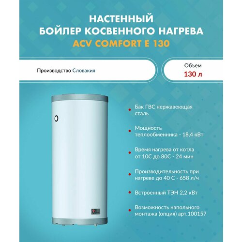Бойлер настенный ACV Comfort E 130 9297500₽