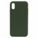 Чехол для iPhone XS Max, G-Net Silicon Case, темно-зеленый