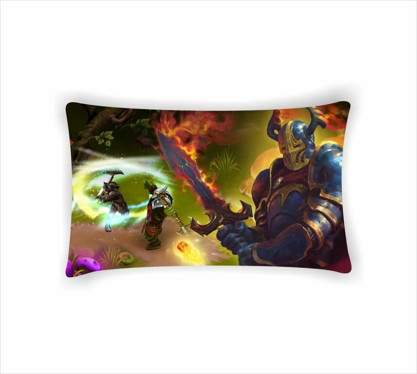 Подушка Guild of Heroes, Гильдия Героев №5, С двух сторон