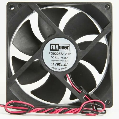 Вентилятор 12VDC 92*92*25mm FD9225S12H2 FANOVER