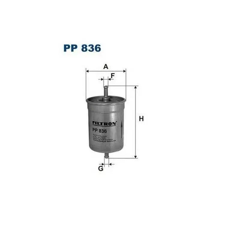 Фильтр топливный VW GROUP FILTRON - PP836