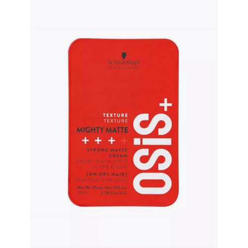 фото Schwarzkopf professional, osis mighty matte ультрасильный матирующий крем для волос 100 мл