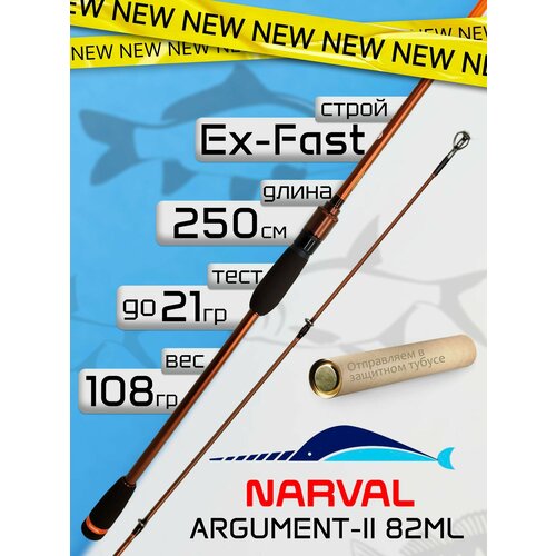 Спиннинг для рыбалки Narval ARGUMENT-II 82ML до 21гр Ex-Fast