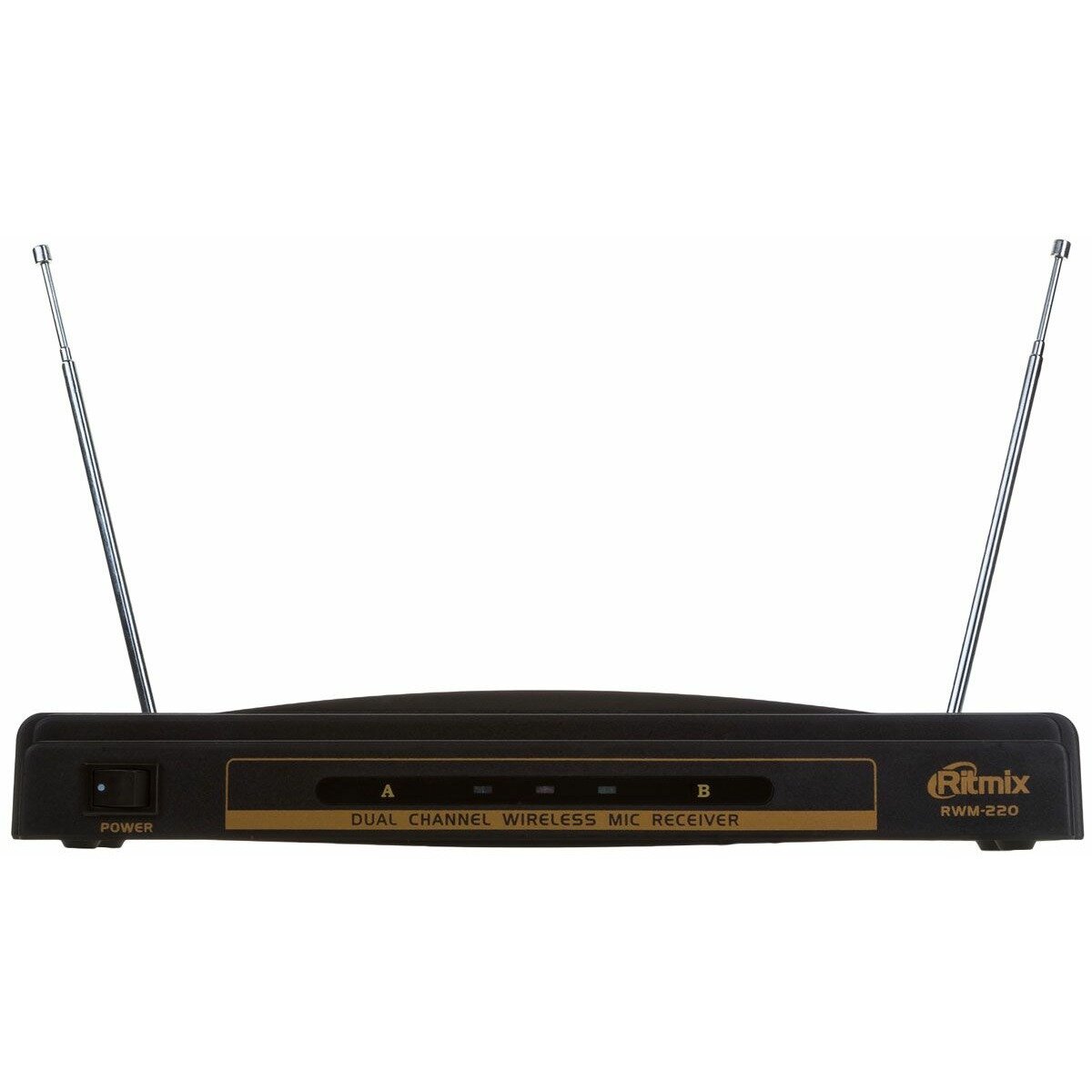 Радиосистема с ручным передатчиком Ritmix RWM-220 — фото 1
