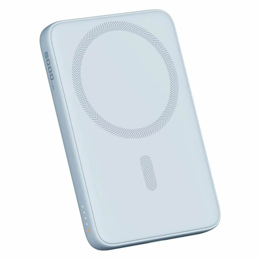 Внешний аккумулятор Aukey, MagFusion Slim, 5000 мАч, голубой (PB-MS03)