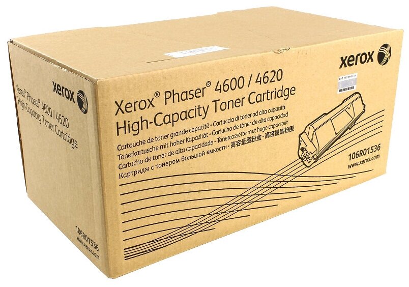 Картридж Xerox 106R01536, 30000 стр, черный
