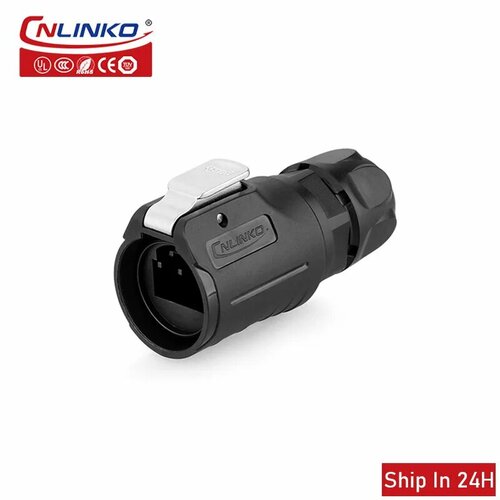 Cnlinko LP16-C/RJ45/015/PE-42-001 водонепроницаемый разъем, LP-16 RJ45 plug