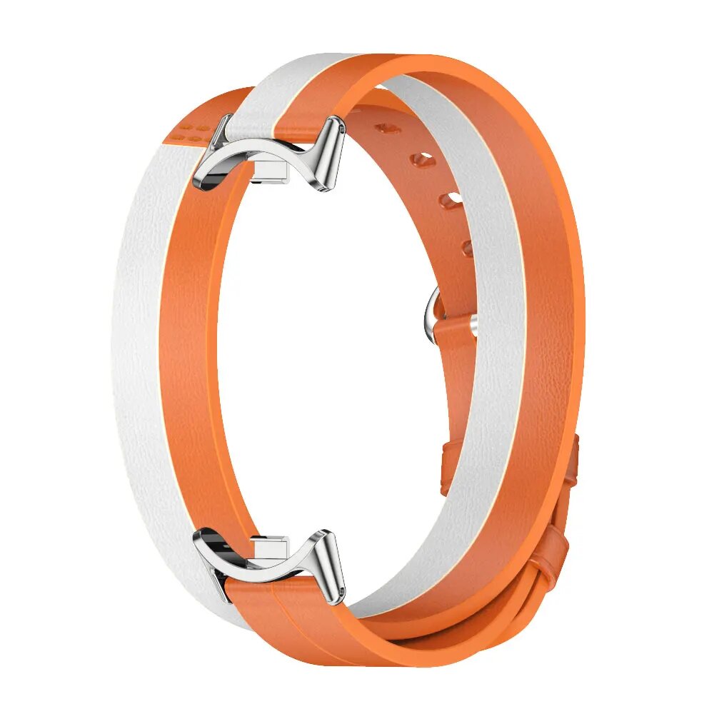 Кожаный ремешок MIJOBS для Mi Band 10 9 8 7 6 5 4 3
