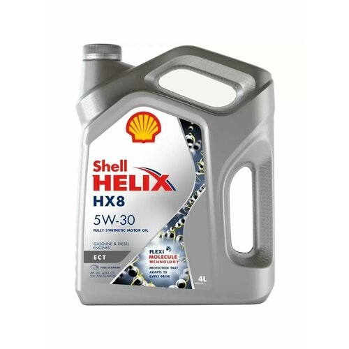 фото Shell shell 5w30 (4l) helix hx8 ect масло моторное! синтapi sn, acea c3, фольксваген/фольксваген/volkswagen/vw/vw 504.00/507.00.