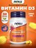 NOW High Protency Vitamin D3, Витамин Д3 2000 ME (50мкг), 30 мягк...