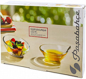Соусники Pasabahce "Gastroboutique", стекло, 6 шт, прозрачные — фото 1