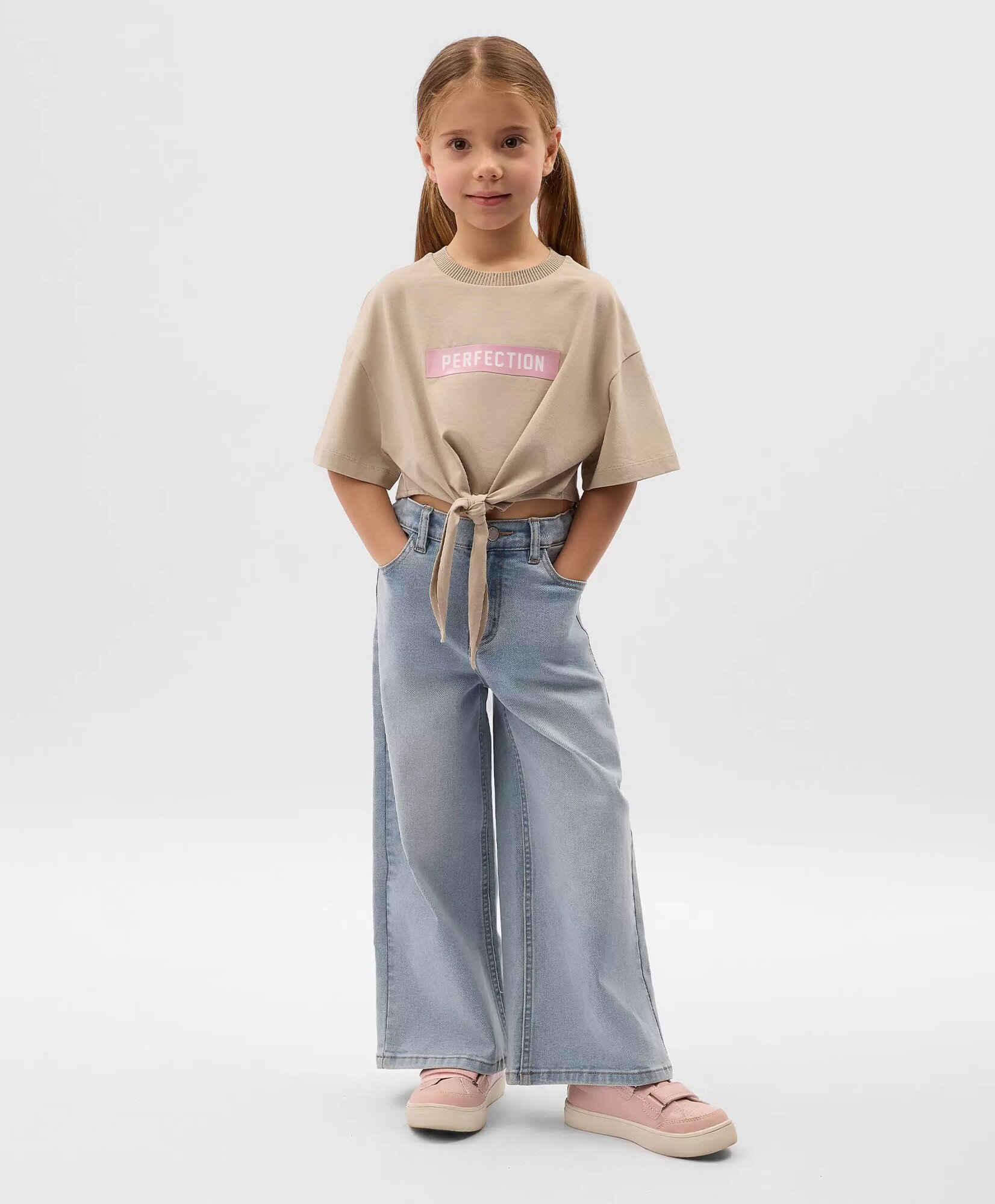 Джинсы Gulliver, размер 98, синий