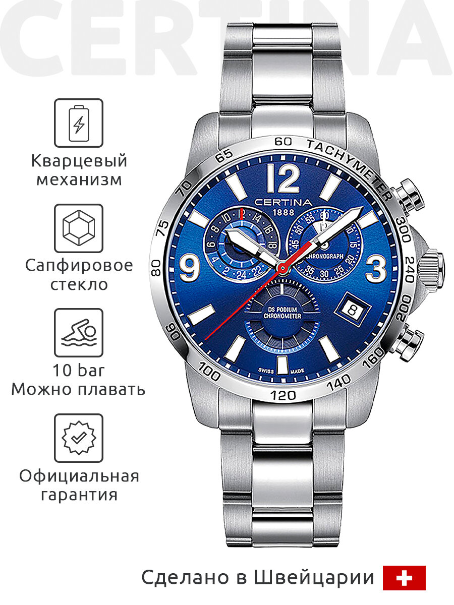 Наручные часы Certina
