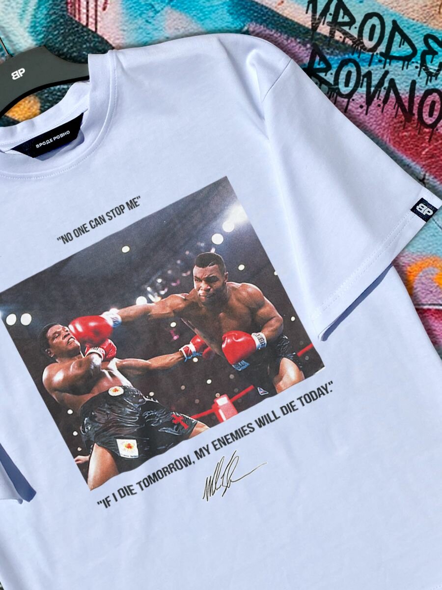 Футболка спортивная ВРОДЕ РОВНО размер L белый 3