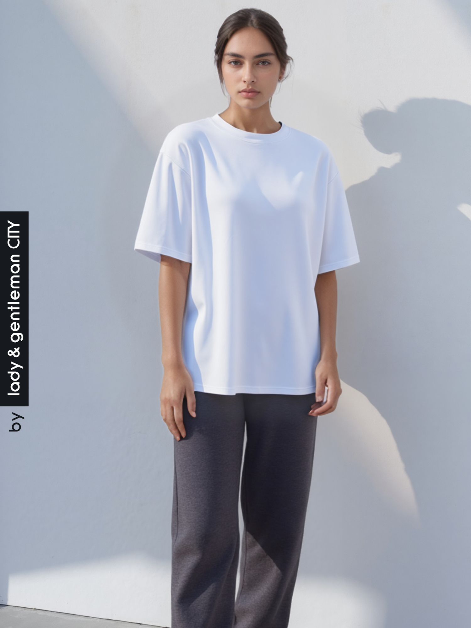 Футболка JUST CLOTHES, размер XS, белый