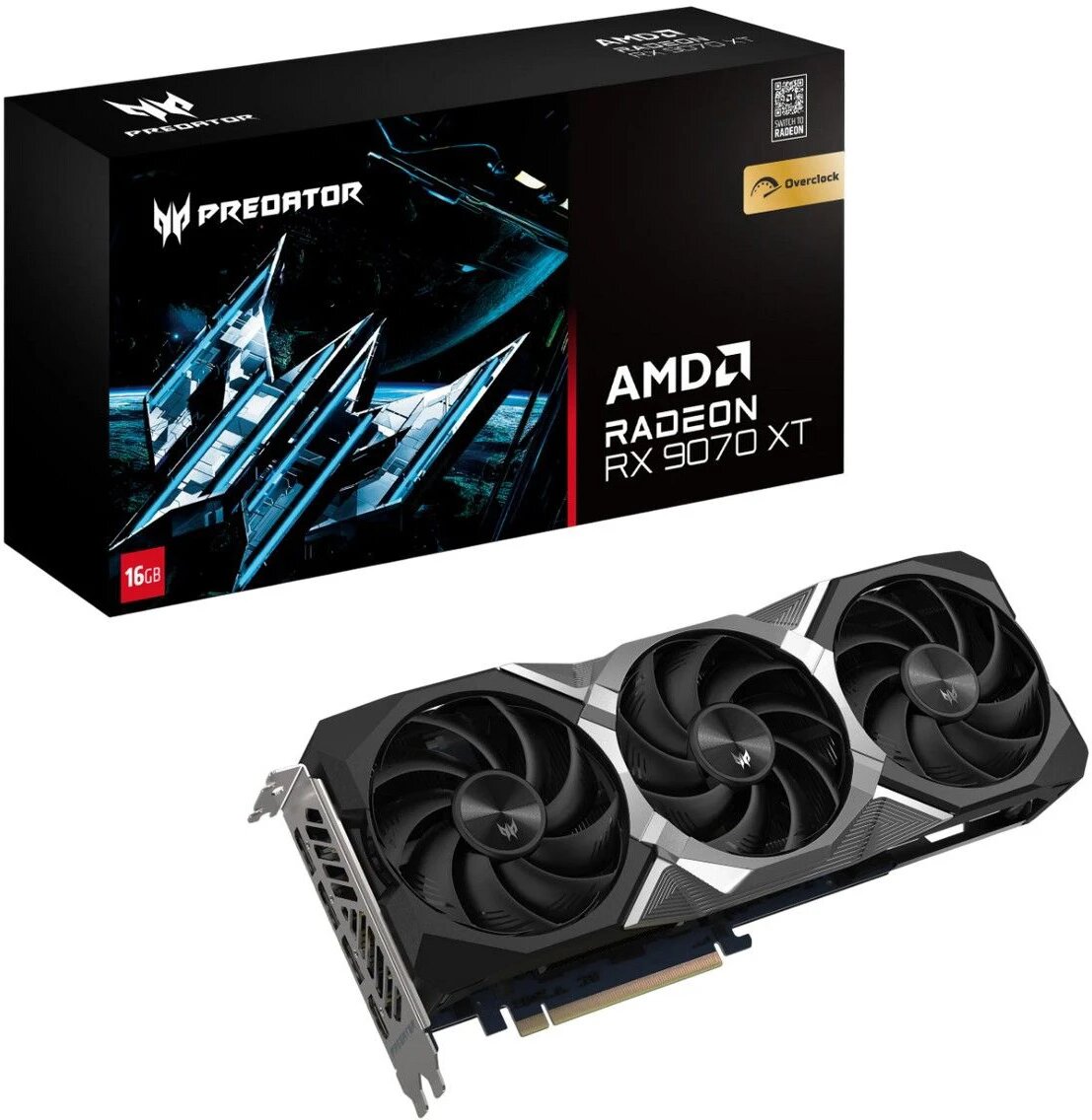 Yeston AMD RADEON RX 9070 XT 16GB GDDR6 Sakura Atlantis OC