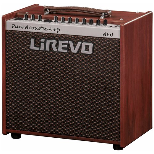 LiRevo A60 Комбоусилитель для акустической гитары 60 Вт, 1Х6,5', твитер 1Х2' lirevo token 15 комбоусилитель 15 вт 1х8