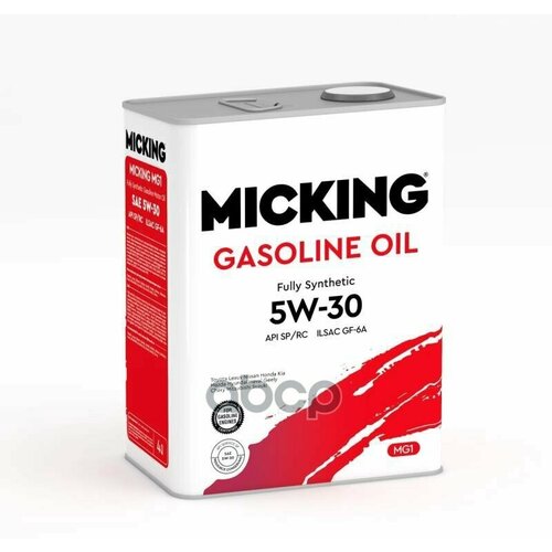 MICKING Micking Gasoline Oil Mg1 5W-30 Sp/Rc Synth. 4Л.