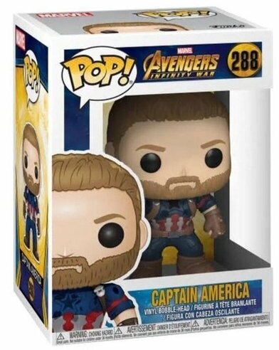 Фигурка Funko POP! Bobble: Marvel: Avengers Infinity War: Captain America