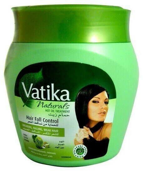 Маска для волос с кактусом Vatika Hair Fall Control контроль выпадения волос 500 г
