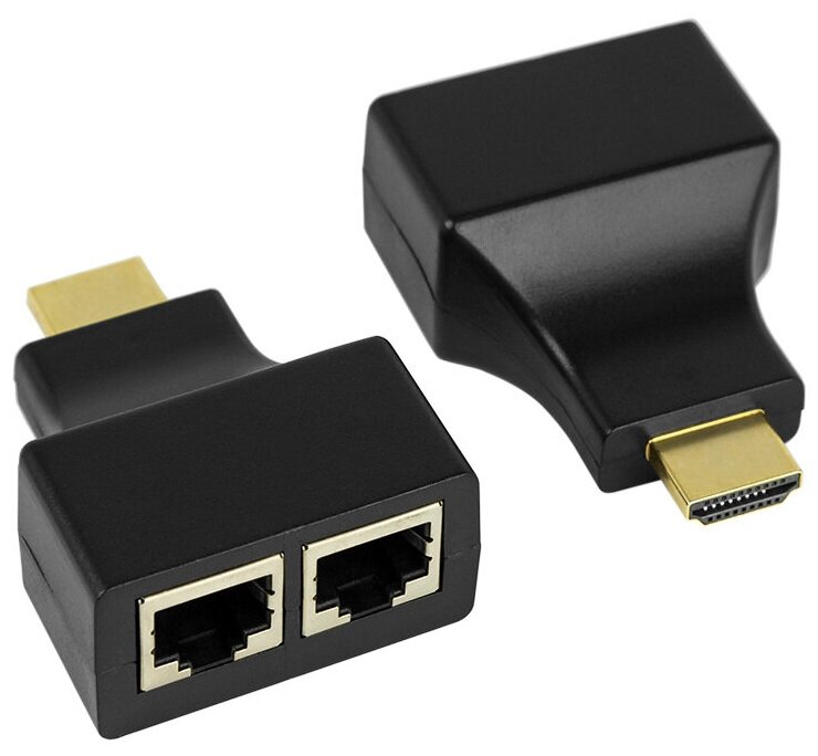 HDMI удлинитель по витой паре с разъемами RJ-45 c поддержкой 4К REXANT