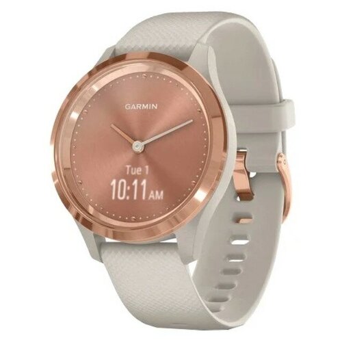 Умные часы Garmin Vivomove 3S песочныйрозовое золото 2895000₽