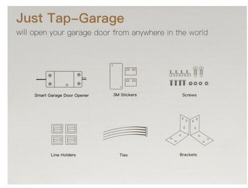 Контроллер Moes Wi-Fi SMART GARAGE DOOR OPENER (умный открыватель гаражных дверей )модели MS-102 - фото №10