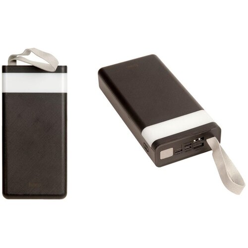 Powerbank Внешний аккумулятор HOCO J73 Powerful desk lamp power bank 20А 30000mAh черный 484400₽