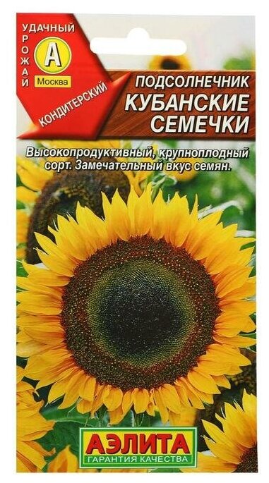 Семена Подсолнечник "Кубанские семечки", 5 г