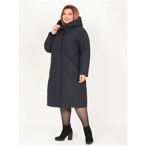 фото Куртка karmelstyle, размер 66, синий