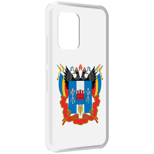 Чехол MyPads герб-ростовская-область для UMIDIGI Bison GT задняя-панель-накладка-бампер