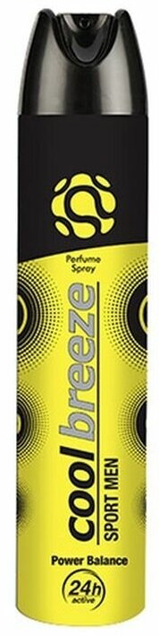 Cпрей-дезодорант Power Balance мужской парфюмированный