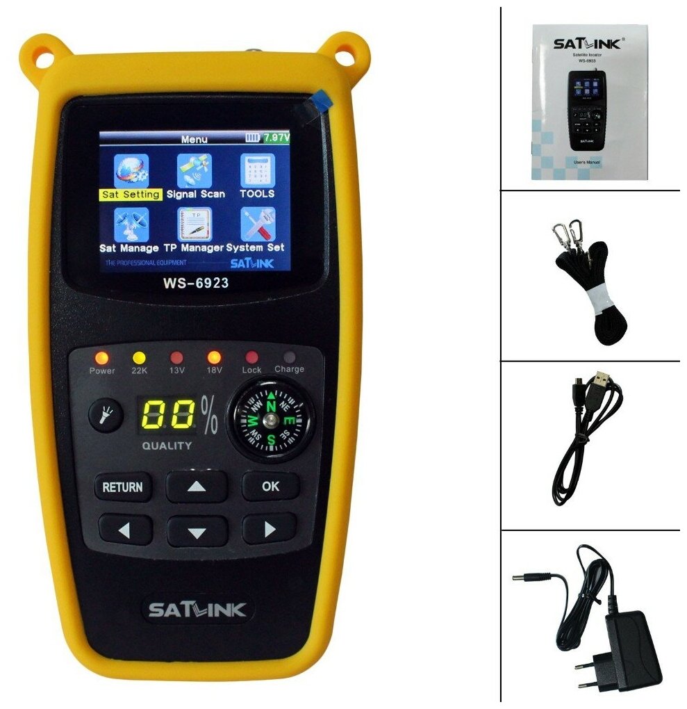 Измеритель уровня сигнала SATLINK WS-6933