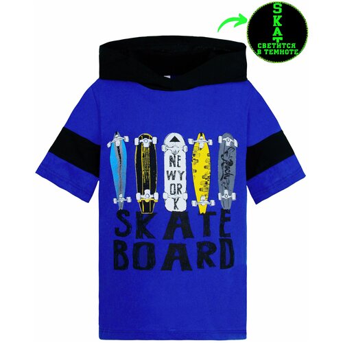 фото Футболка иново, размер 104, синий