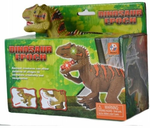 Подвижный Динозавр со световыми и звуковыми эффектами