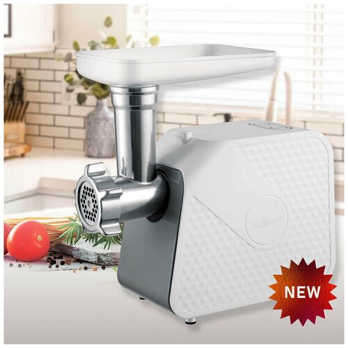 МясорубкаMS белая серая для дома бытовая мясорубка электрическая функция реверс3 Насадки для измельчения домашняя мясорубка для фарша колбасы сосисок 868000₽