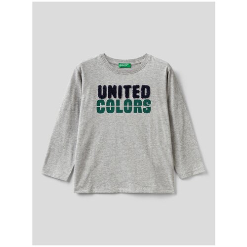 фото Лонгслив united colors of benetton для мальчиков 22a-3atng105i-501-xs