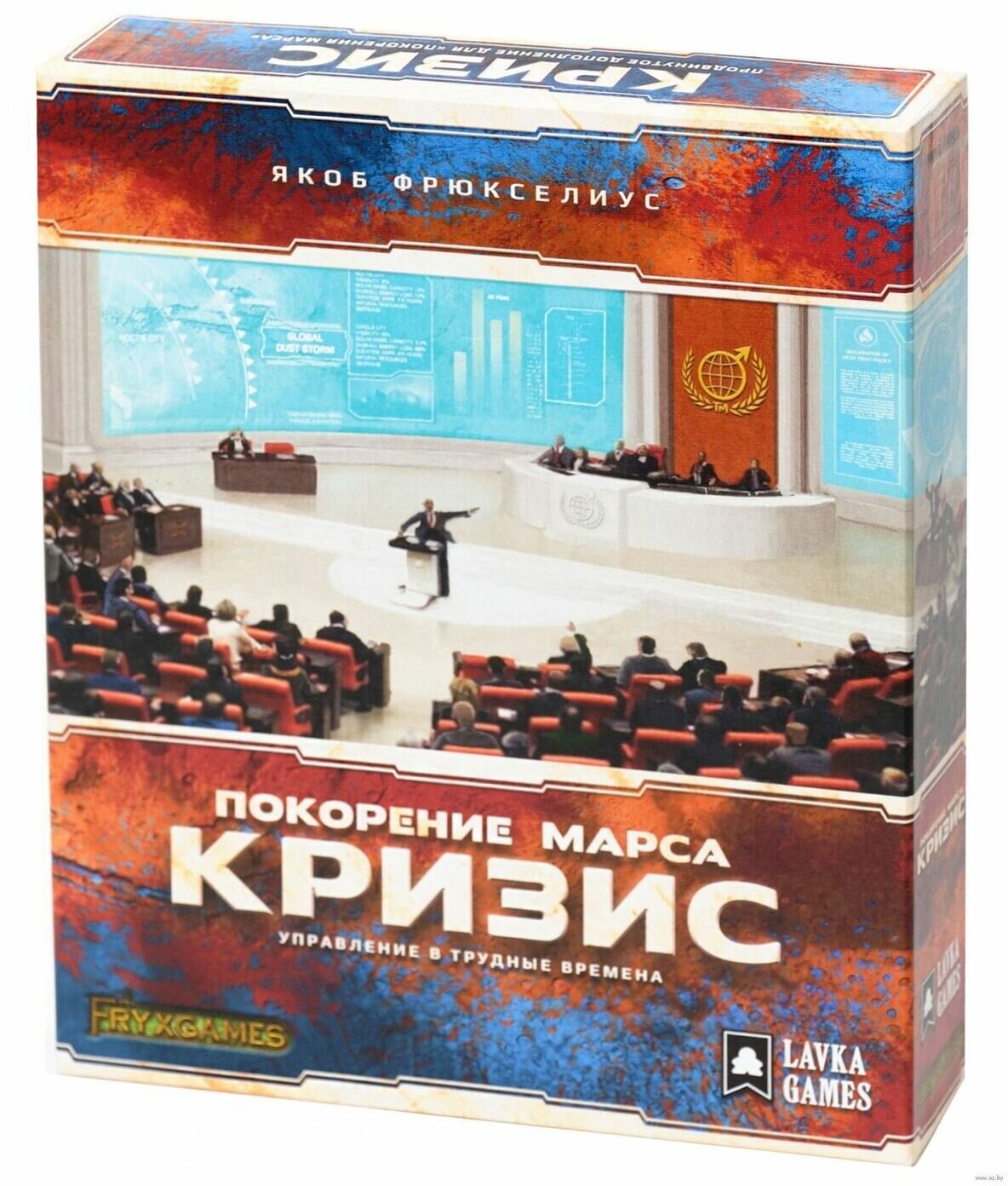 Lavka Games Настольная игра "Покорение марса. Кризис" дополнение - фото №19