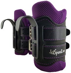 Гравитационные инверсионные ботинки F103 фиолетовая сетка с черной кожей