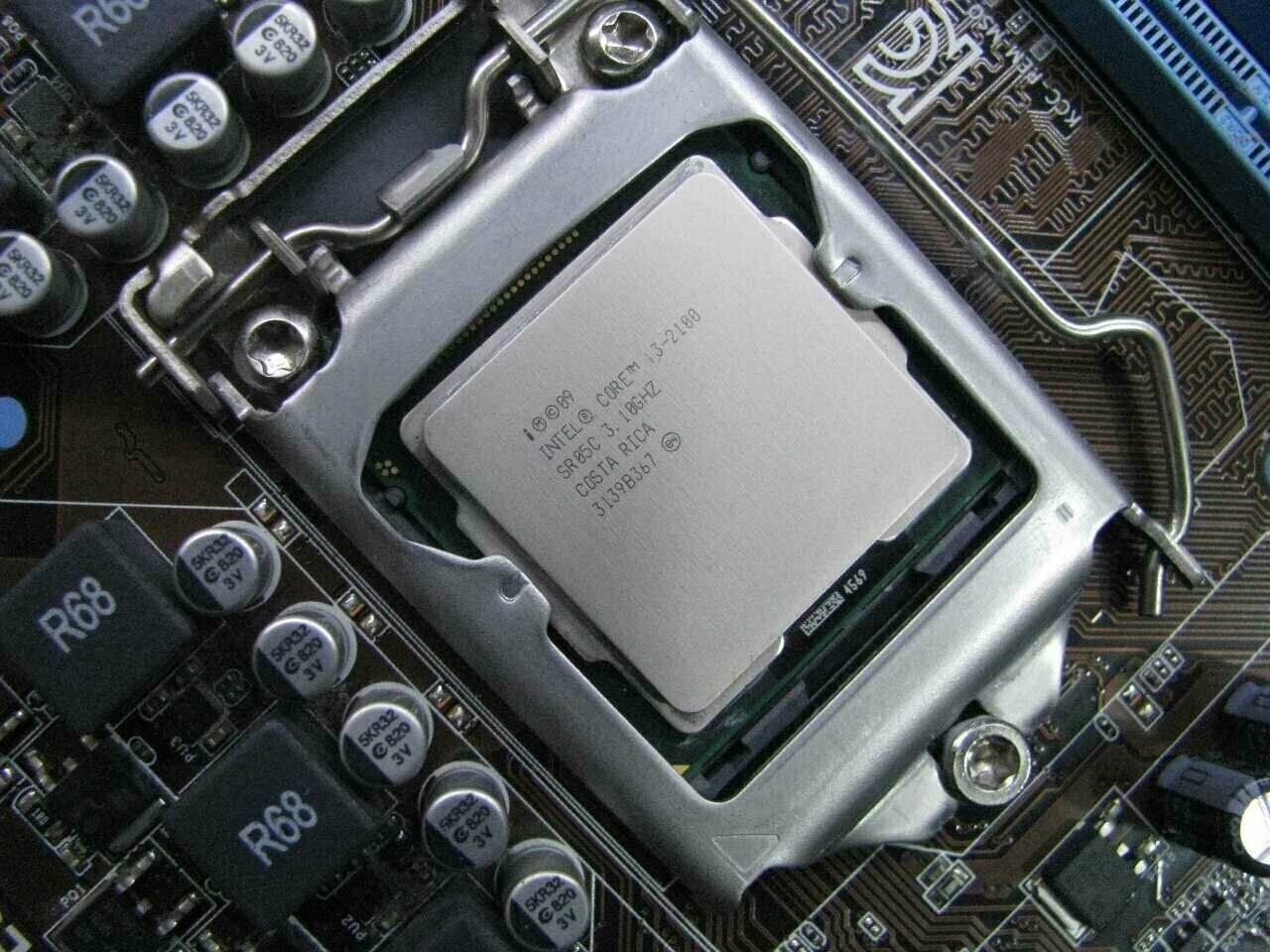 Процессор Intel Core i3-2100 LGA1155 2 x 3100 МГц