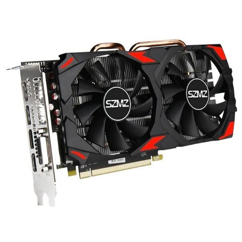 Видеокарта SZMZ Radeon RX580 / 8GB GDDR5 / 256bit GPU / Gaming / Игровая видеокарта ninja rx580 8gb gddr5 256bit