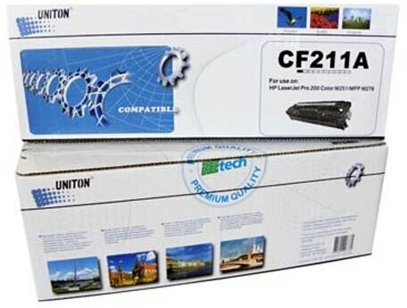 Картридж Uniton Premium CF211A голубой совместимый с принтером HP