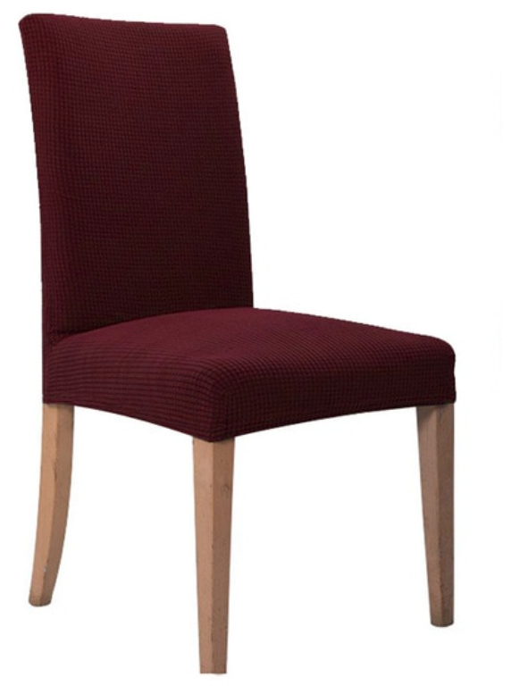 Чехлы на мебель для стула GOOD HOME (Бордовые) универсальный чехол на стул кресло со спинкой накидка для дома кухни на резинке