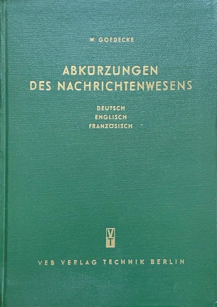 Abkurzungen des Nachrichtenwesens