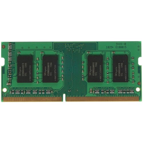 Модуль памяти Foxline SODIMM 8GB 3200 DDR4 ECC CL22 (1Gbx8) оперативная память foxline 8gb ddr3 dimm fl1600d3u11 8g