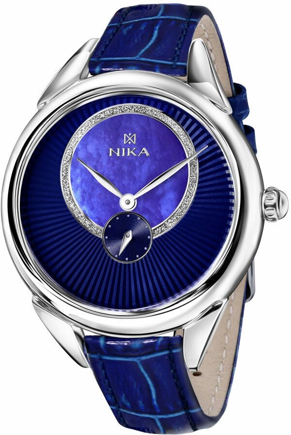 фото Серебряные часы Часовой завод Ника 1881.0.9.87B с минеральным стеклом