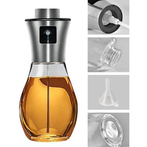 Кухонный распылитель OIL SPRAYER / для масла / для уксуса / для жидких соусов, приправ и специй 200мл