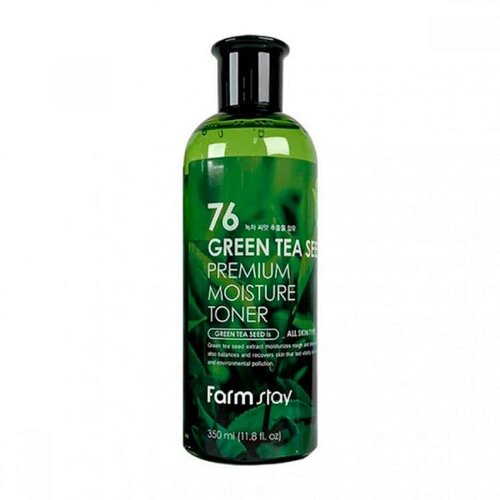 Тонер с экстрактом семян зеленого чая FarmStay Green Tea Seed Premium Moisture Toner (350 мл)