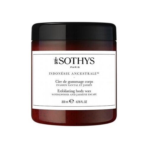 Sothys Exfoliating Body Wax Изысканный воск-скраб для тела, 200мл. sothys насыщенный эликсир для тела с корицей и имбирем 100 мл sothys body