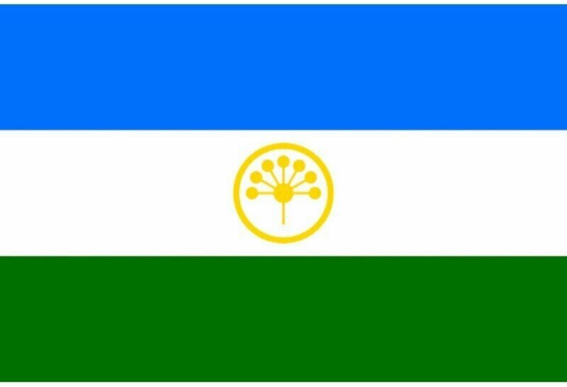 Флаг Башкортостана. Размер 135x90 см.